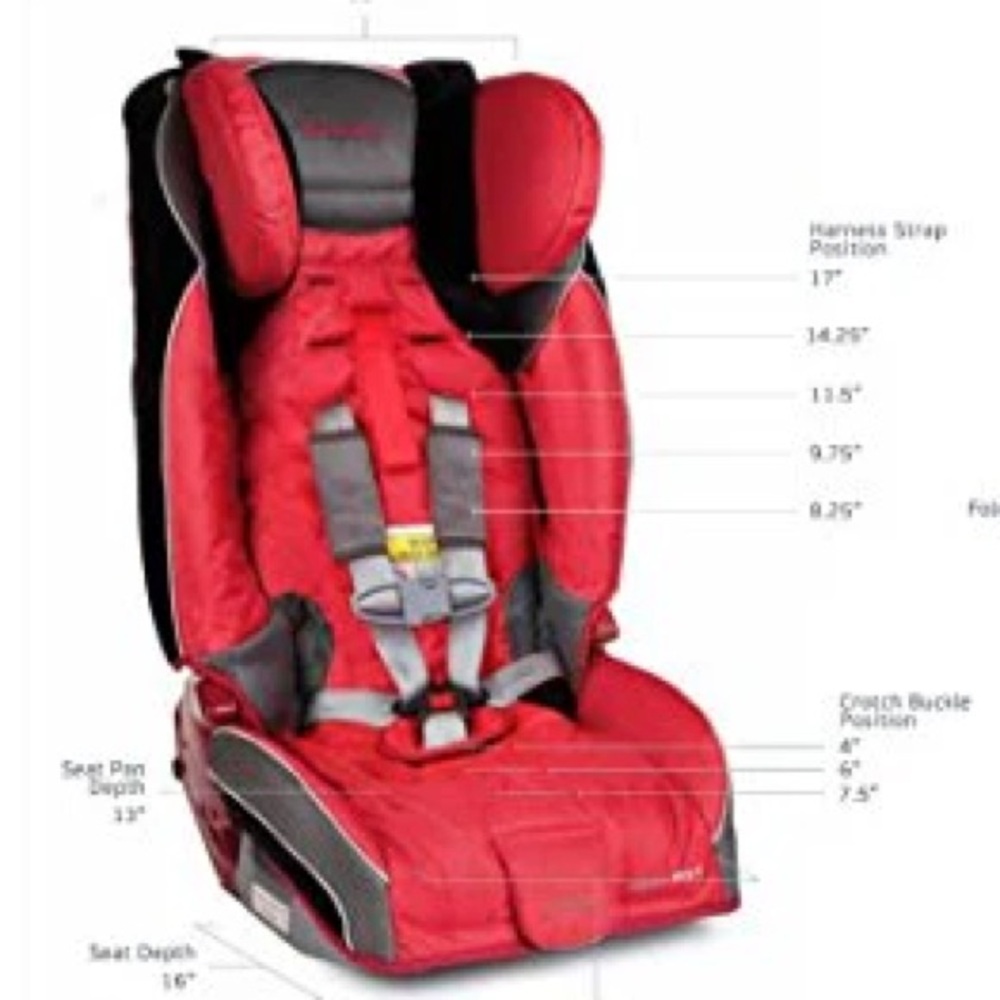 Diono Radian RXT Car Seat Replacement Cover - red